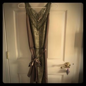 Lacey polyester dress